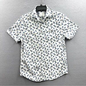 Cactus Man Ricky Singh Shirt Men’s M Multicolor Floral Hawaiian Short Sleeve